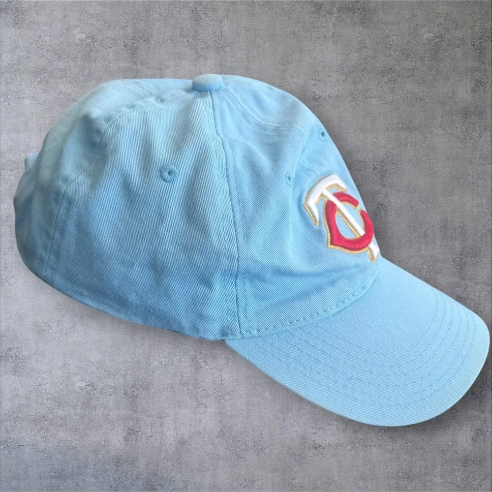 Melonwear Minnesota Twins Baseball Hat Light Blue Dairy Queen Promo Snapback SGA
